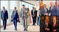 Historic Maori Welcome For FM In New Zealand